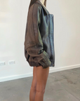 Park Leather Bomber