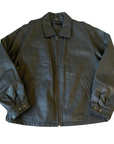 John's Bay Leather Bomber