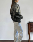 Argus Leather Bomber