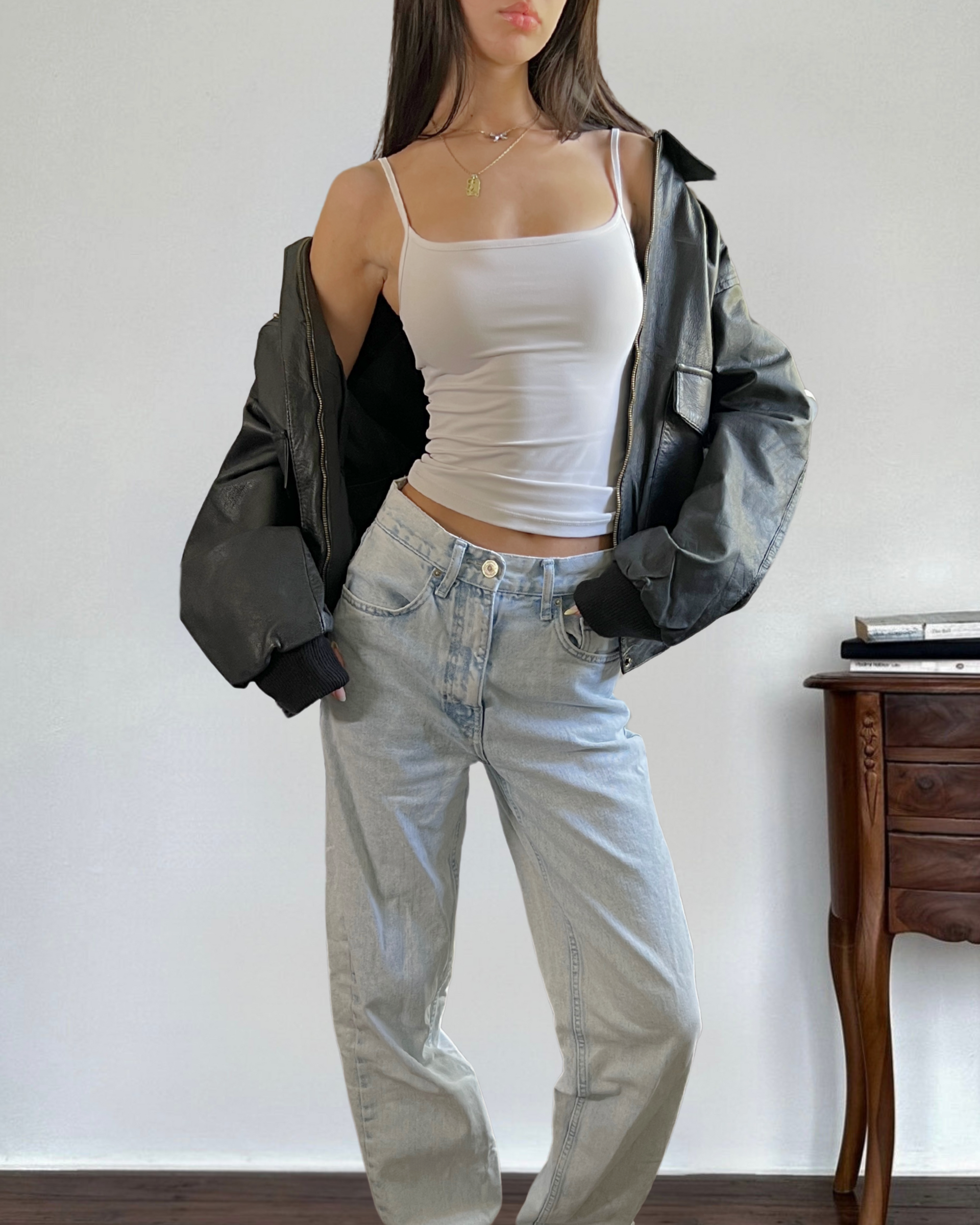 Argus Leather Bomber