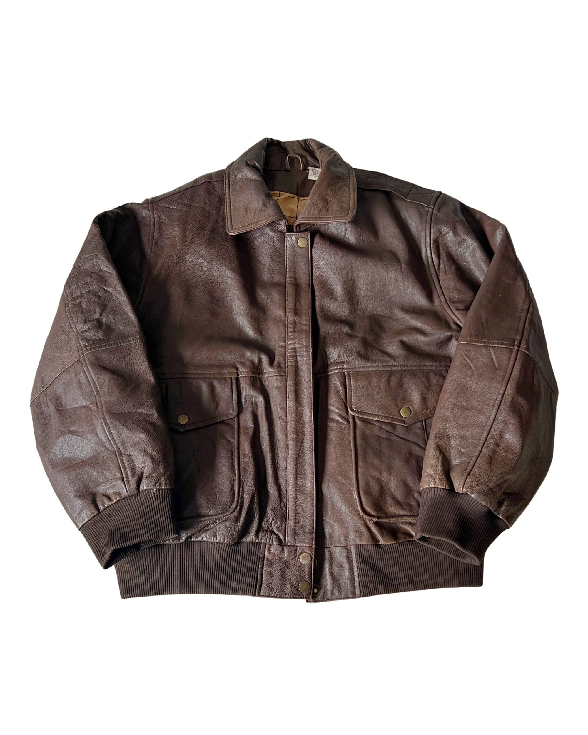 Forenza Leather Bomber