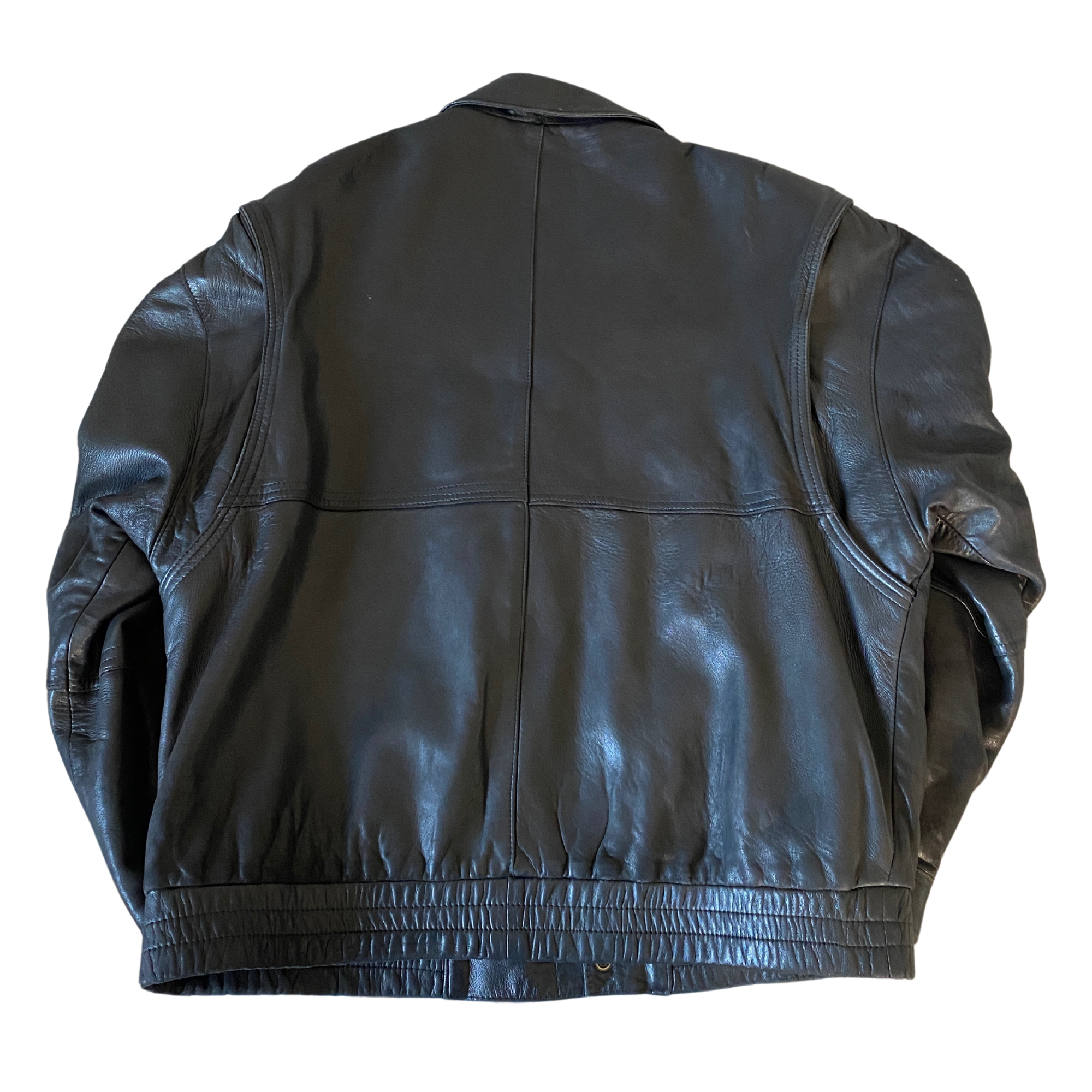 London Fog Leather Bomber