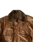 Tozo Leather Bomber