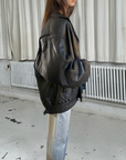 London Fog Leather Bomber