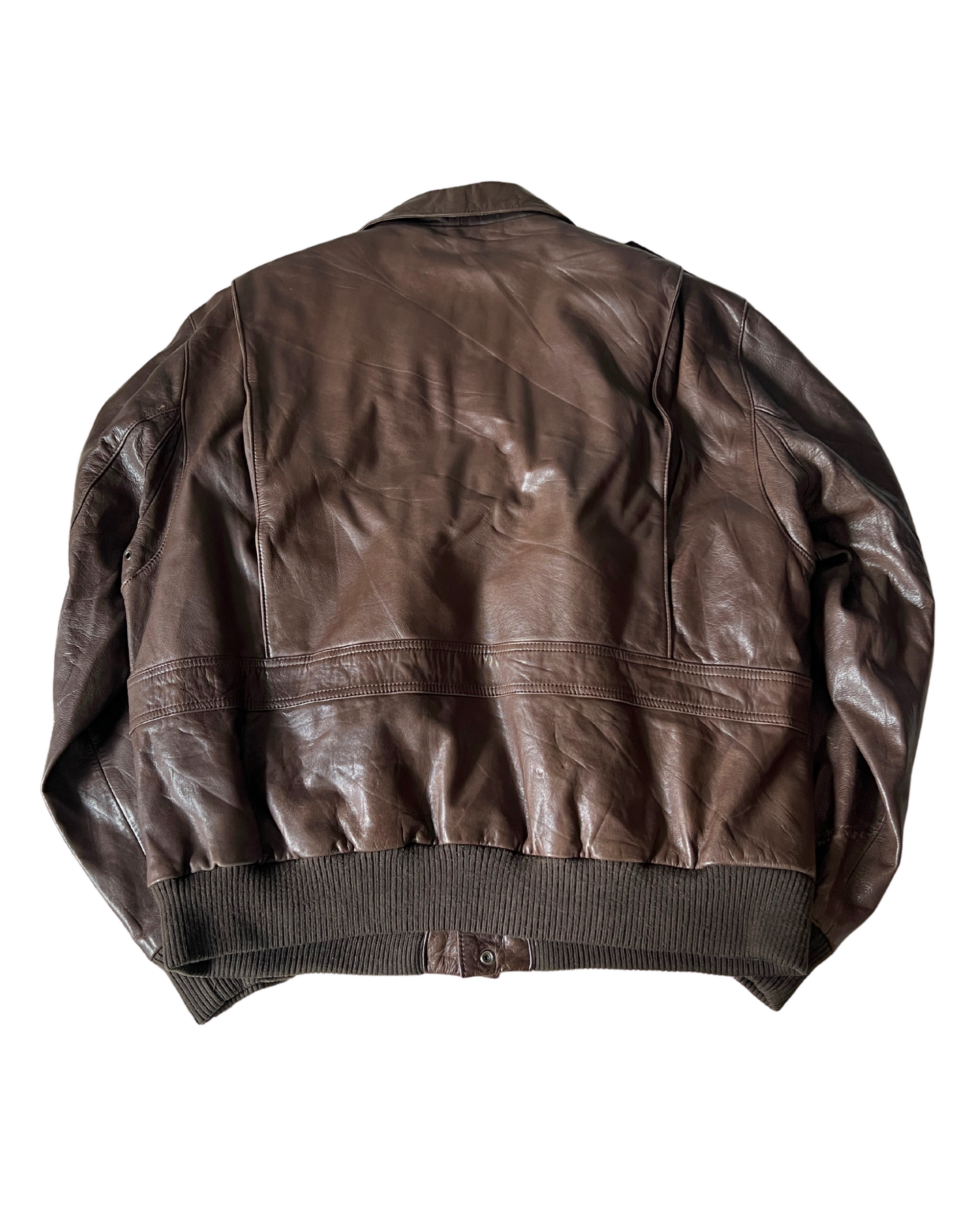 Argus Leather Bomber