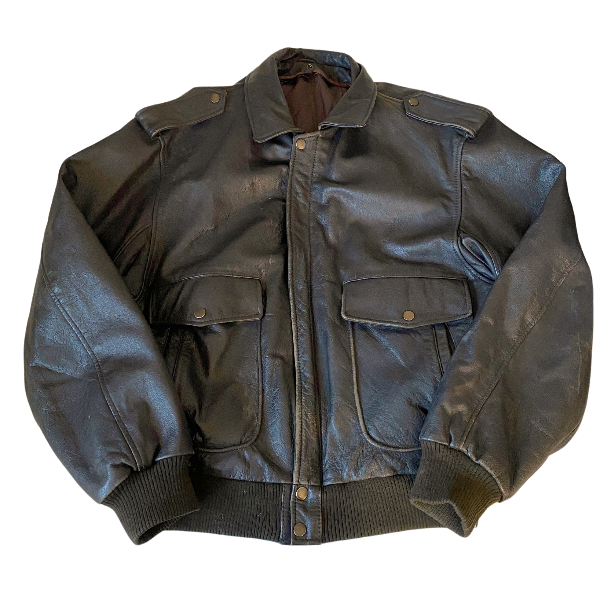 Avant Leather Bomber