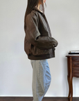 Forenza Leather Bomber