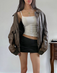 Argus Leather Bomber