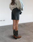 Black Vintage Jorts