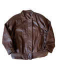 Sam Leather Bomber