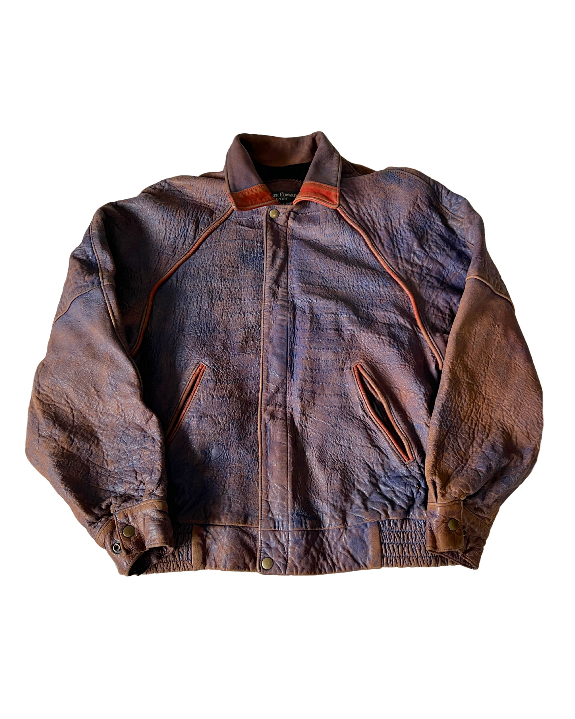 Edward Leather Bomber