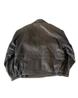 Courtney Leather Bomber
