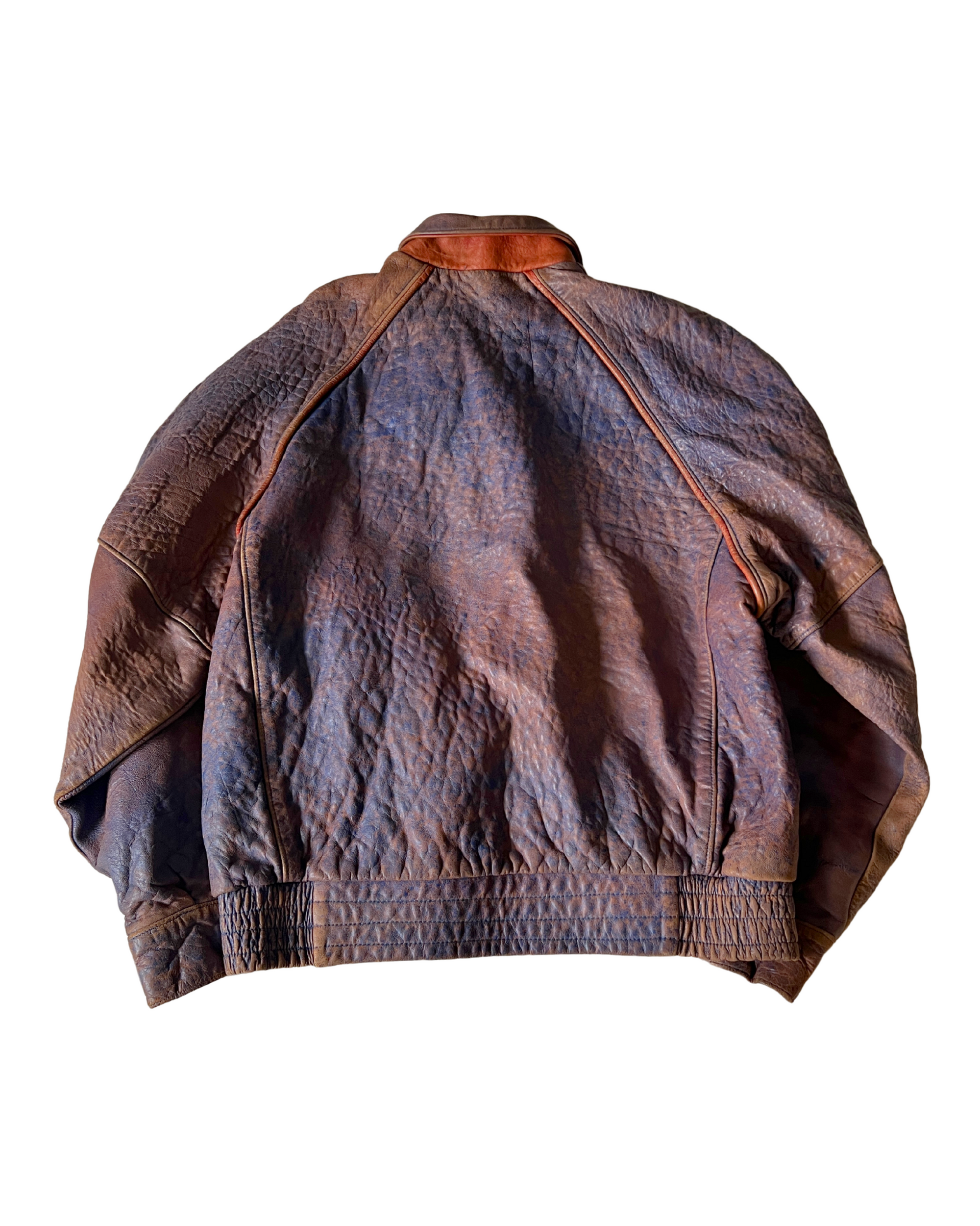 Edward Leather Bomber