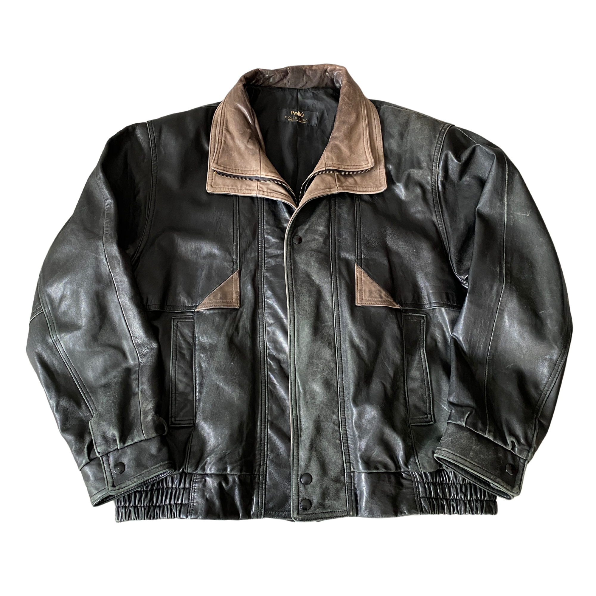 Pelle Leather Bomber