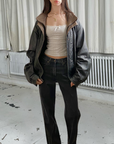 Pelle Leather Bomber