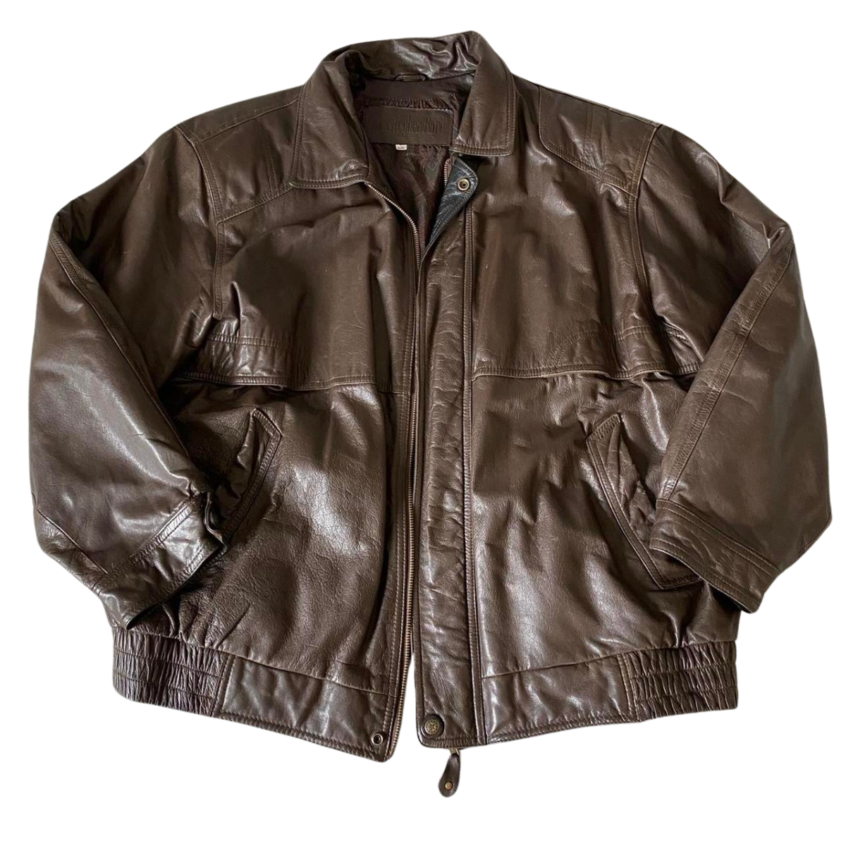 Christopher Rand Leather Bomber