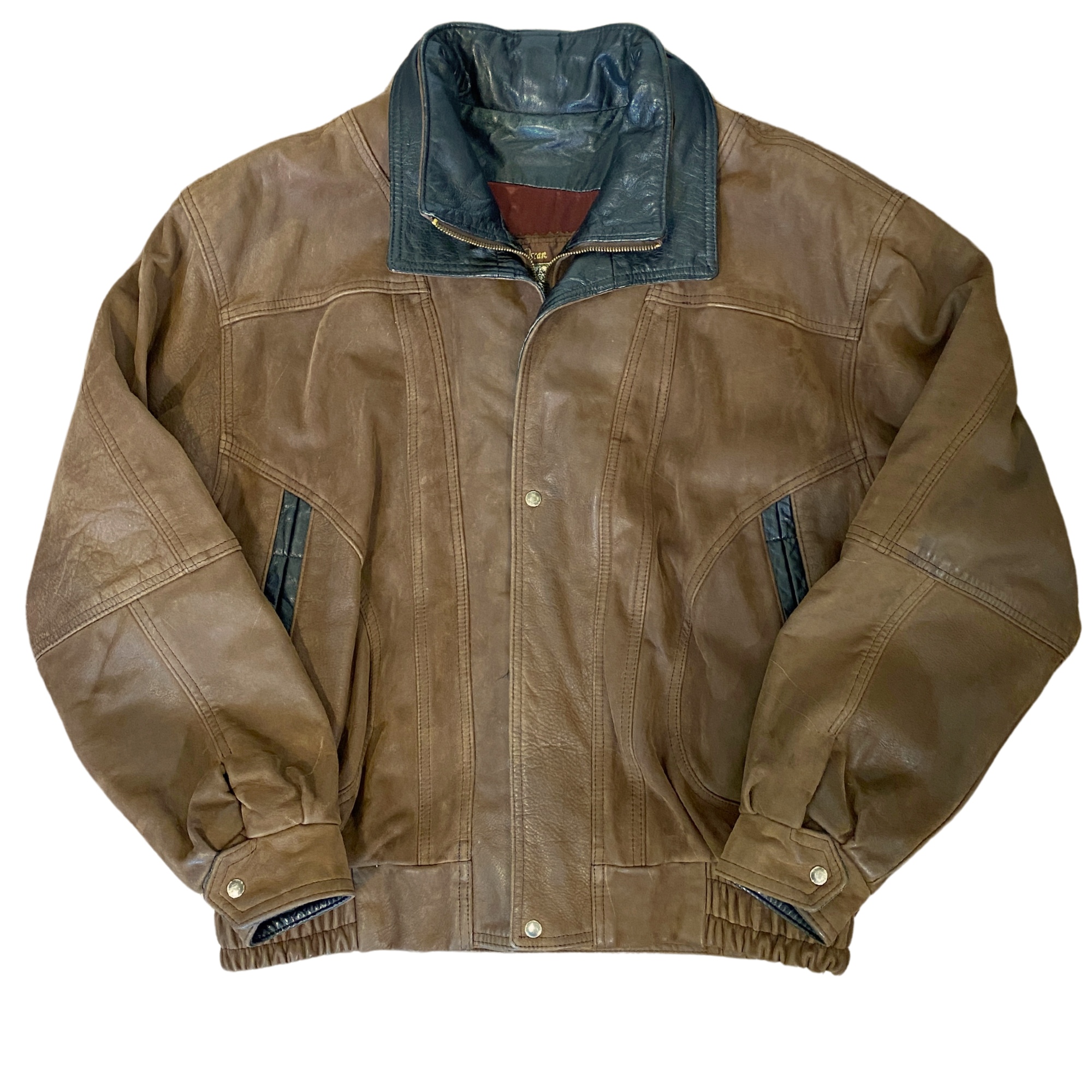 Oscar Leather Bomber