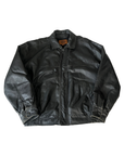 Sports Leather Bomber