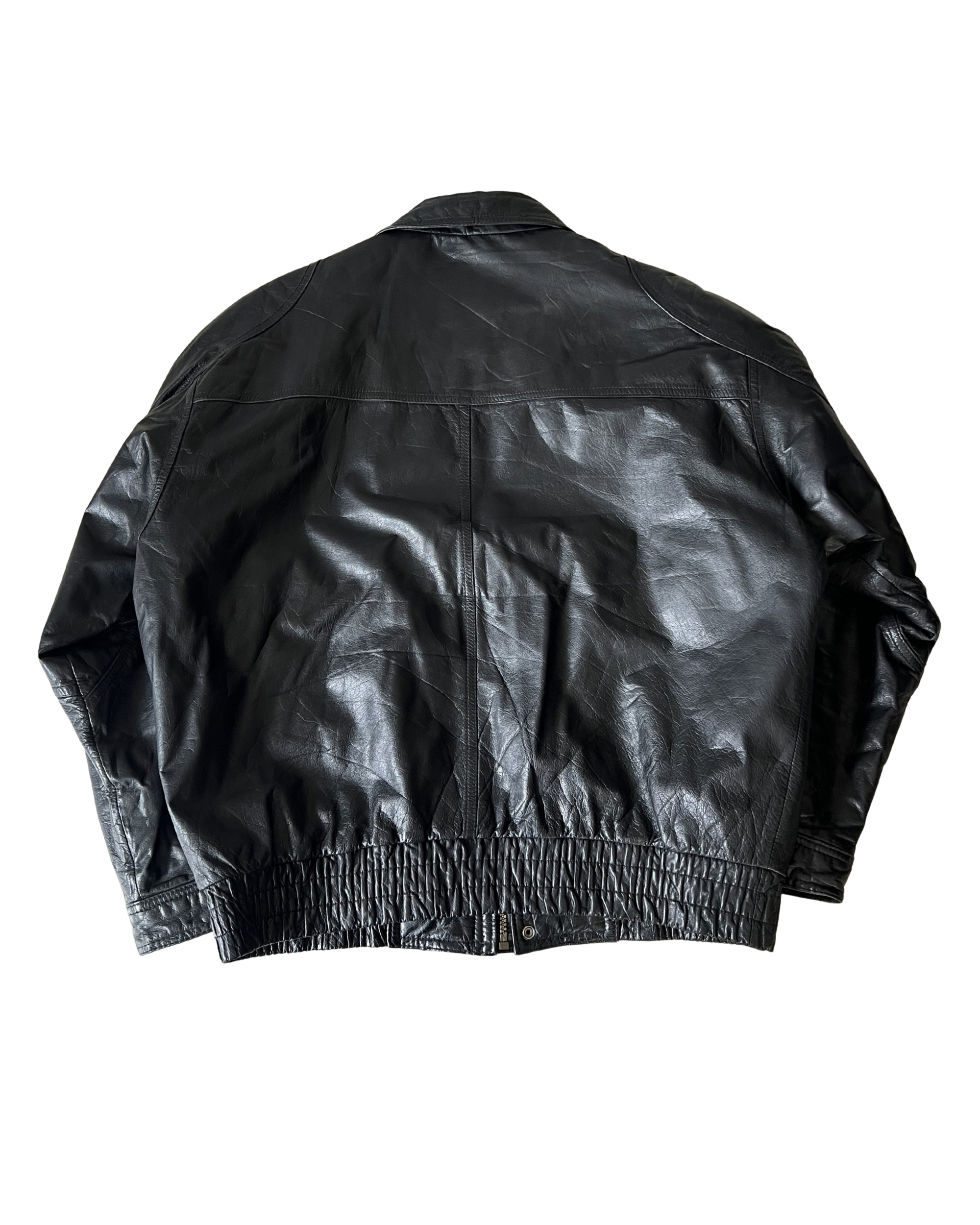 Posy Leather Bomber