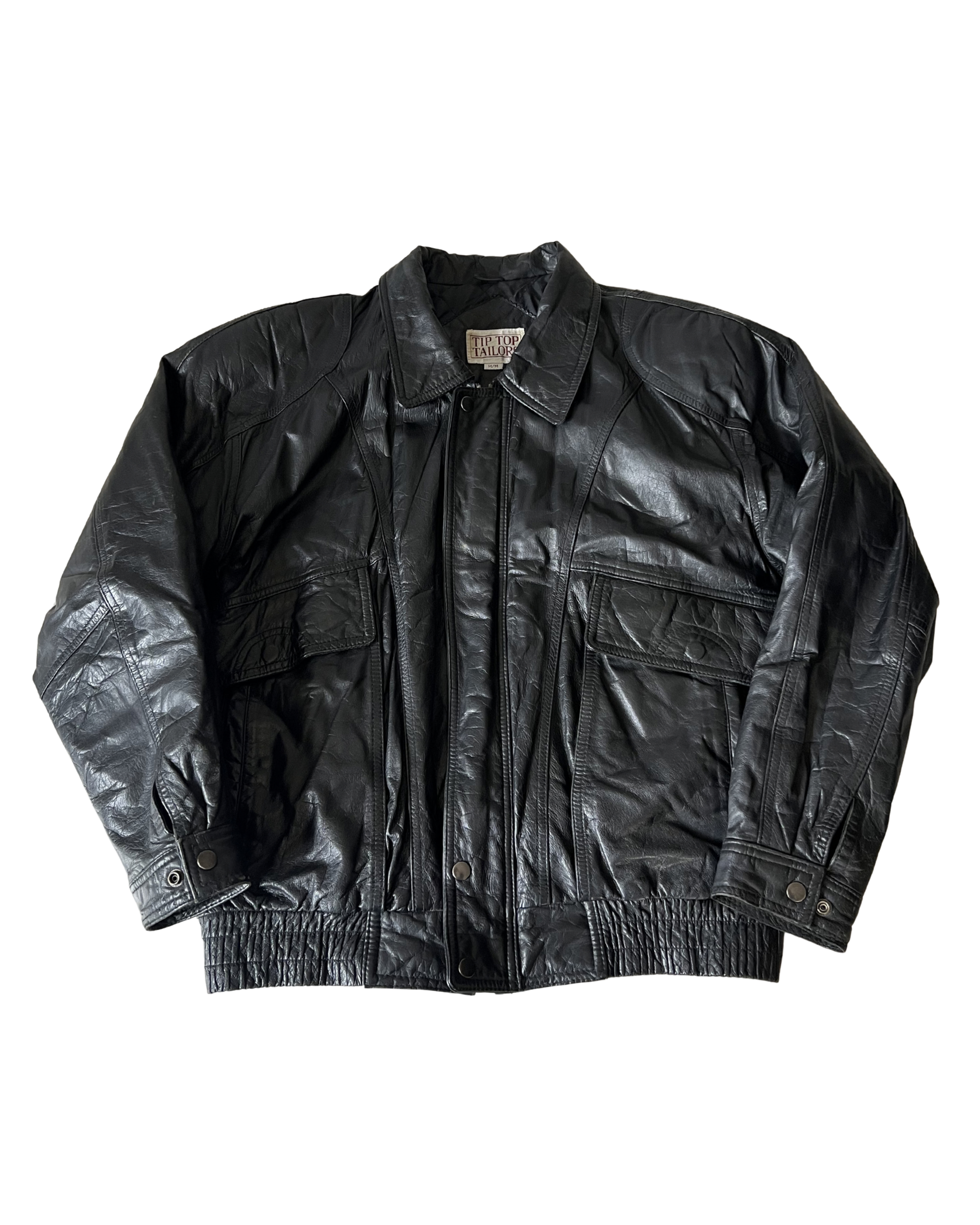 Posy Leather Bomber