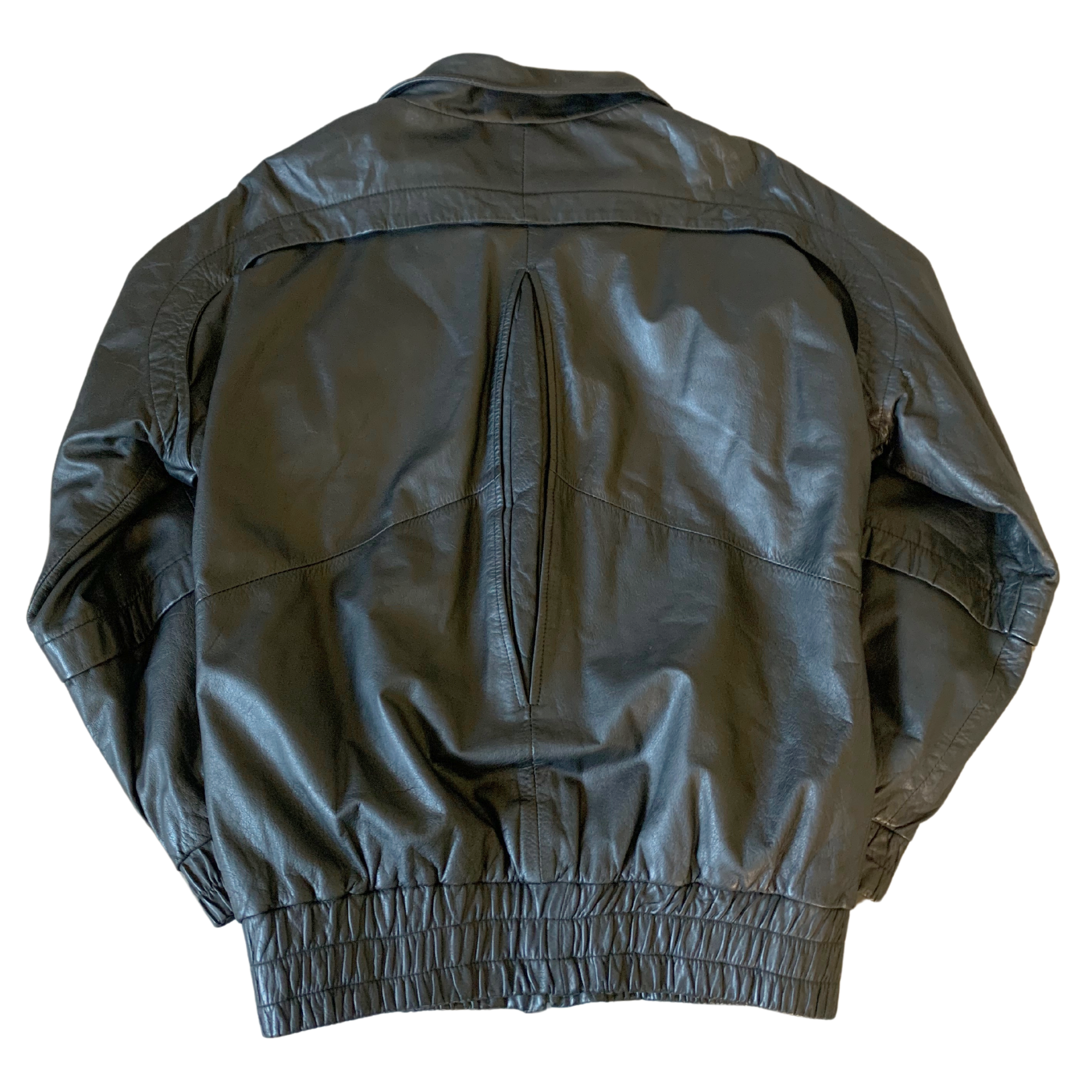 Molly Leather Bomber