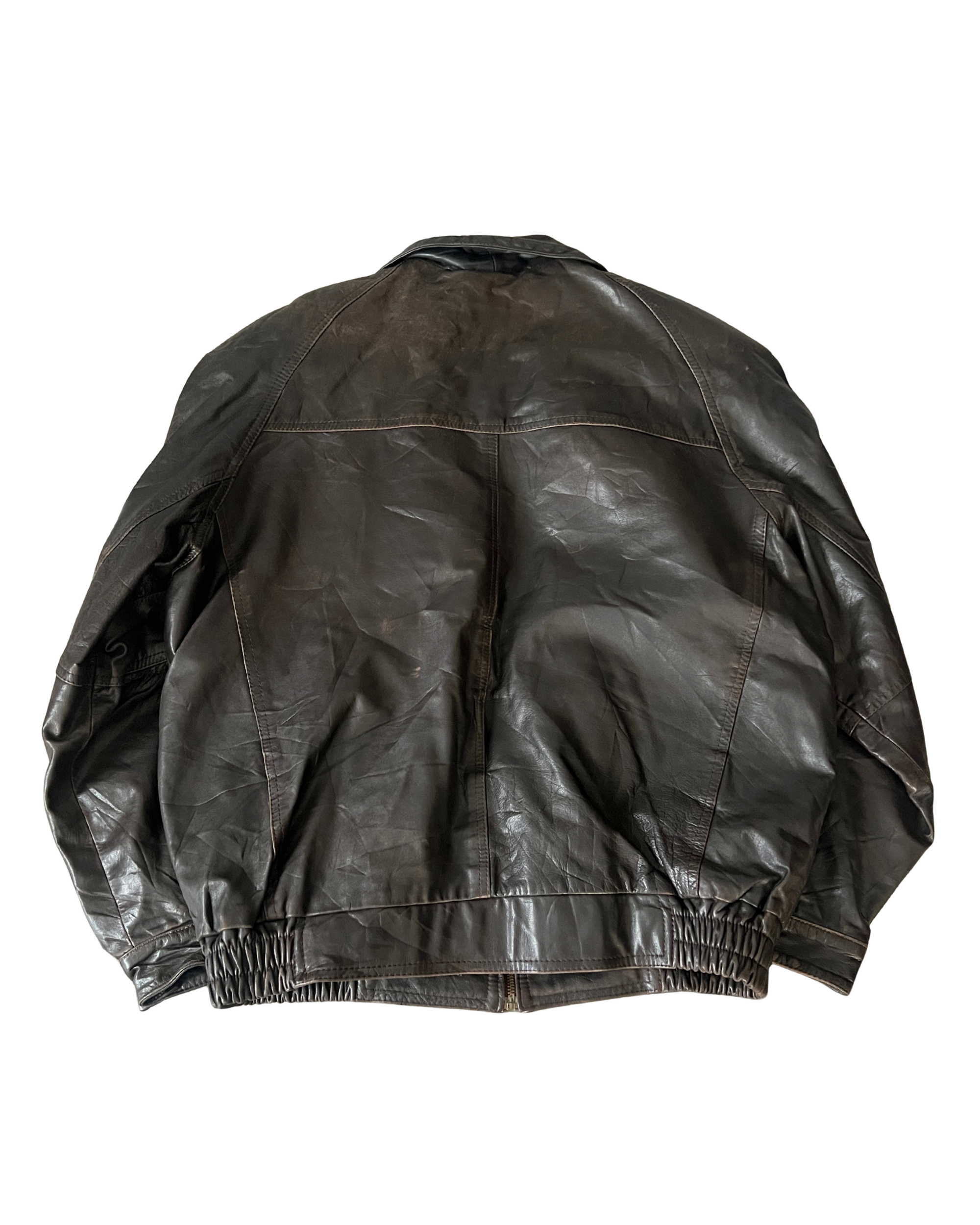 Gio Leather Bomber