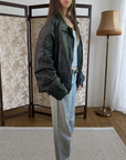 Cosa Leather Bomber