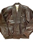 Fancy Leather Bomber