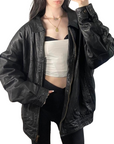 Rock Creek Leather Bomber