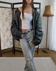 Cosa Leather Bomber