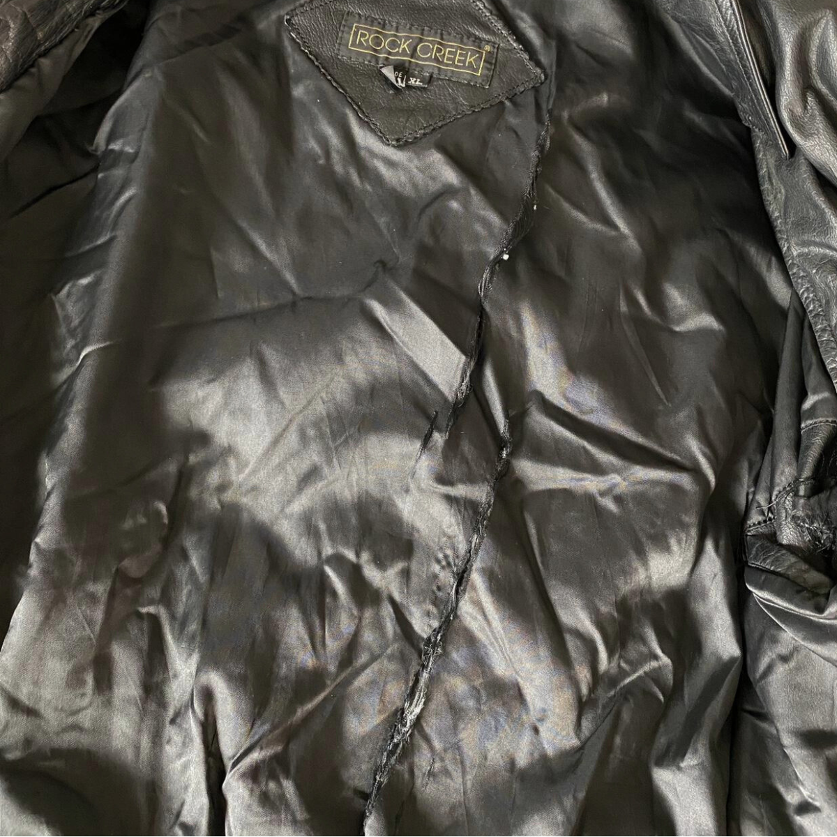 Rock Creek Leather Bomber