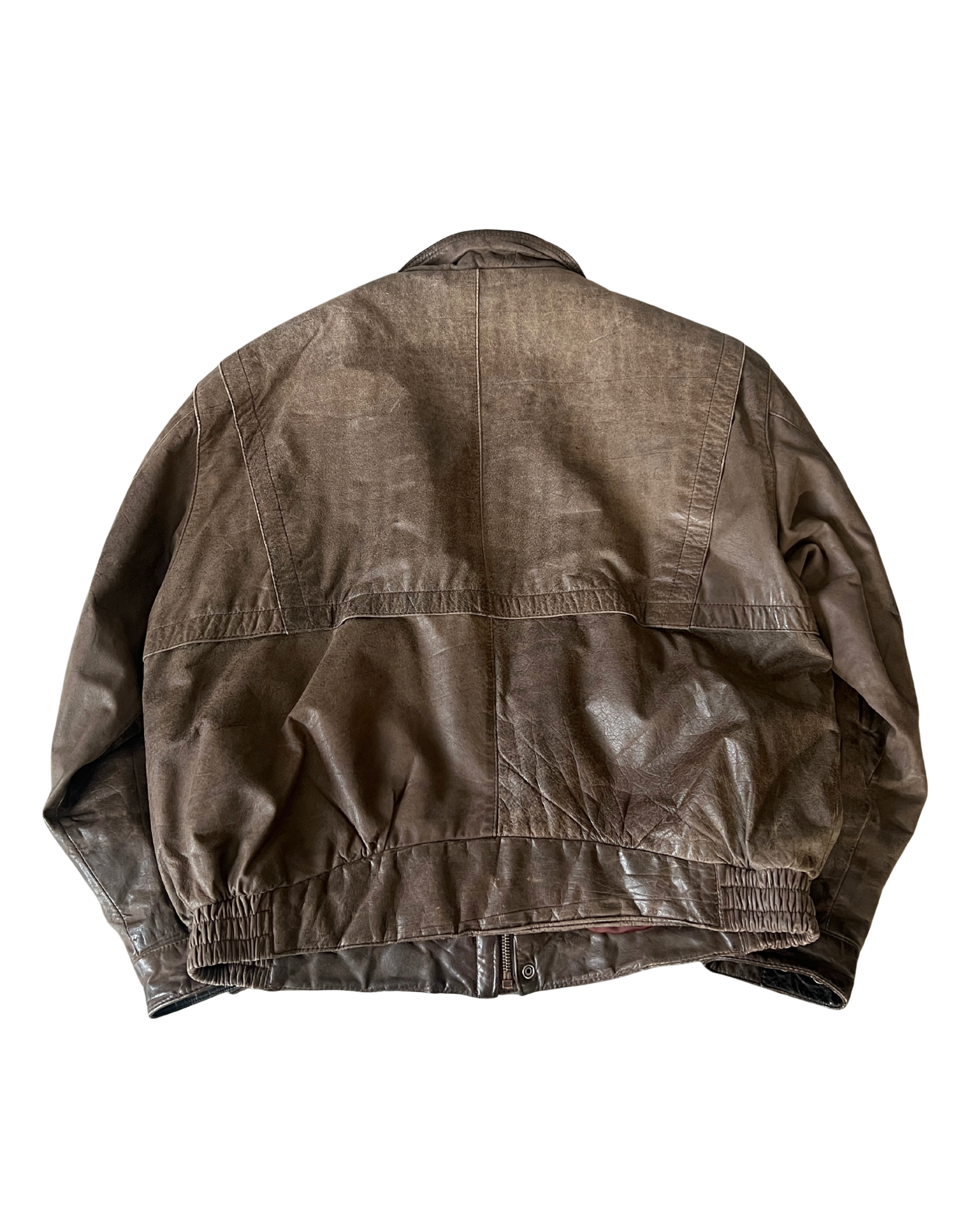 Cosa Leather Bomber