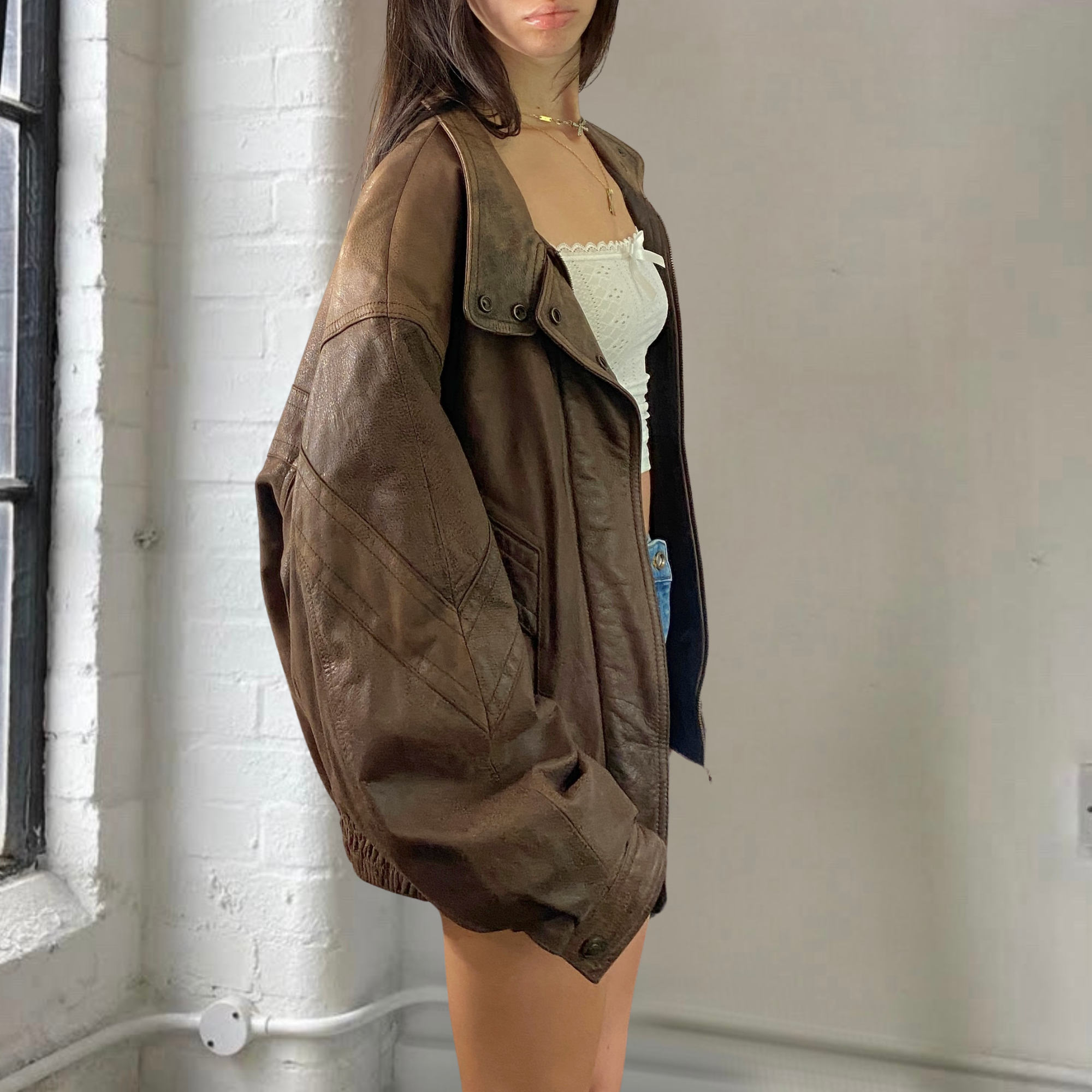 AB Leather Bomber