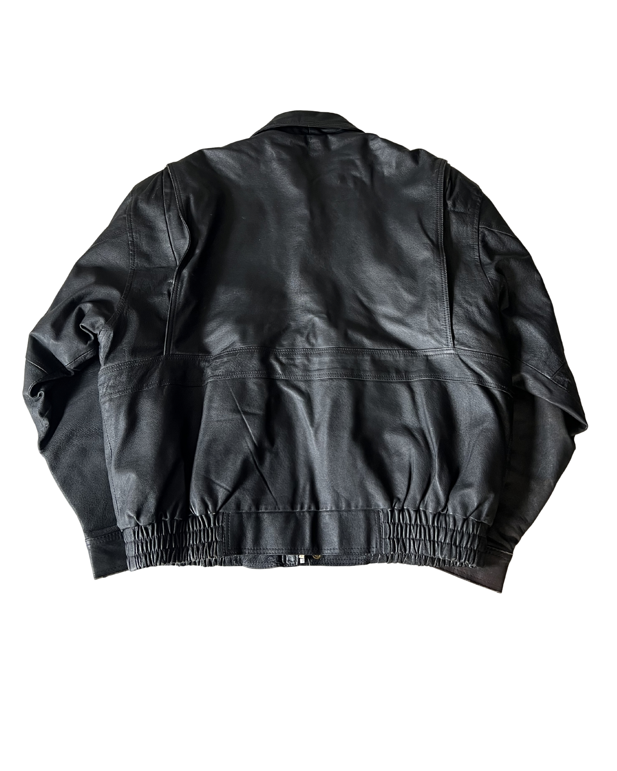 Bree Leather Bomber