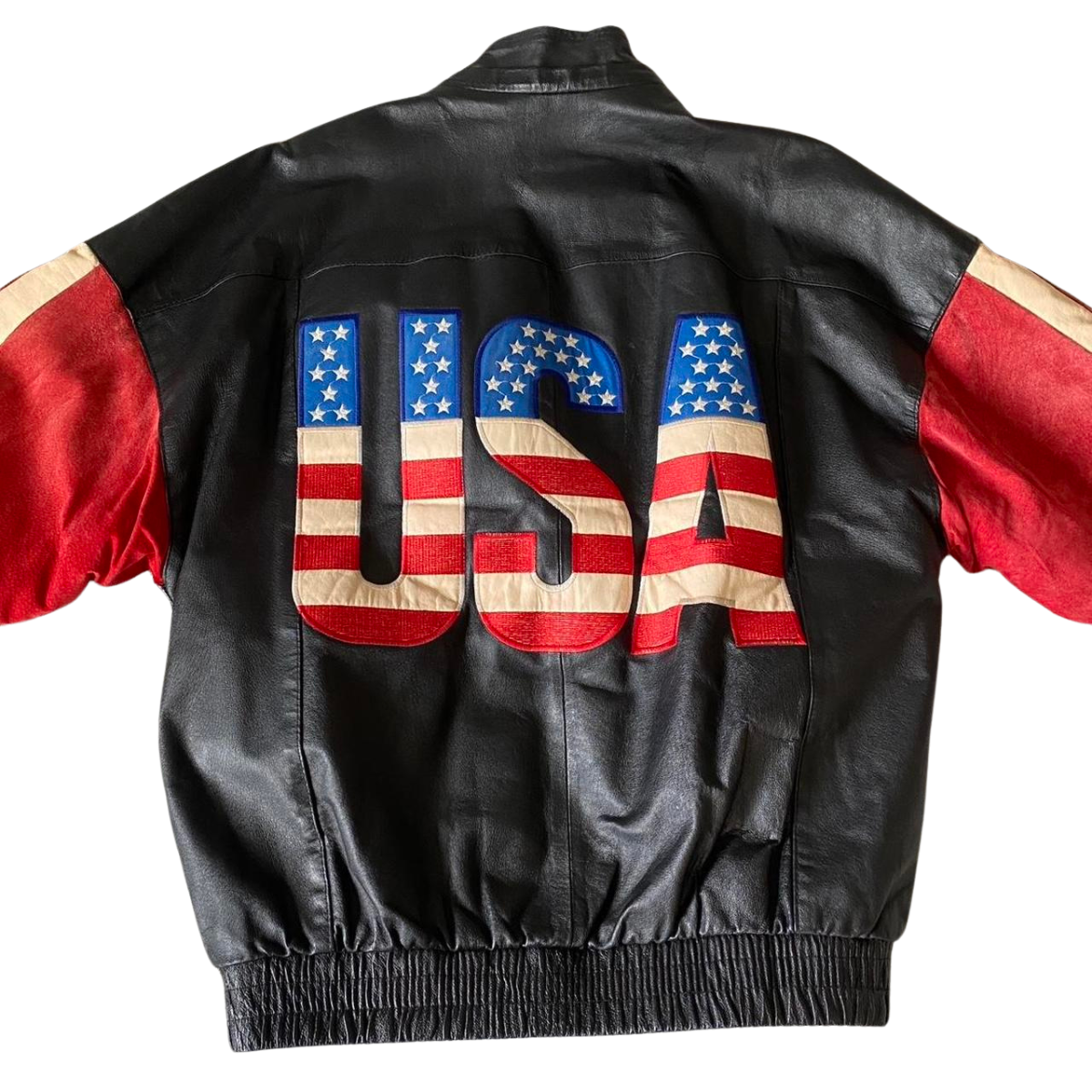 USA Leather/Suede Bomber