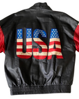 USA Leather/Suede Bomber