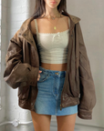 AB Leather Bomber