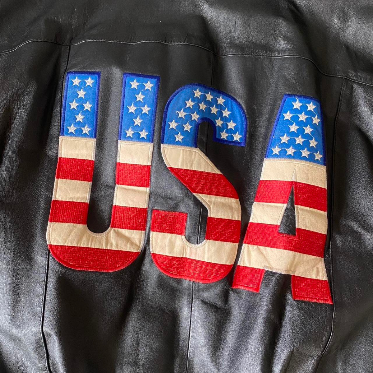 USA Leather/Suede Bomber