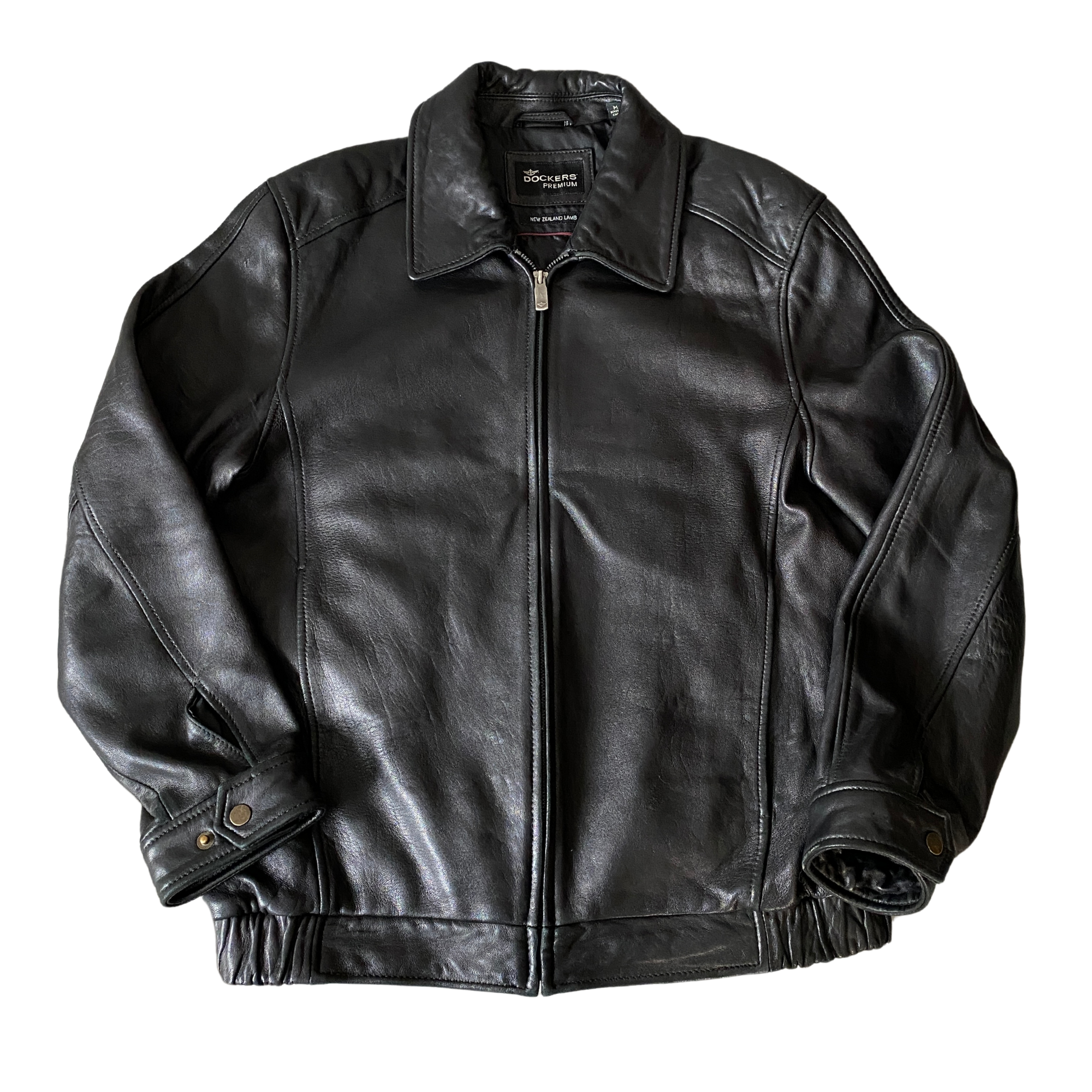 Dockers Leather Bomber