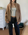 Surrey Suede Bomber