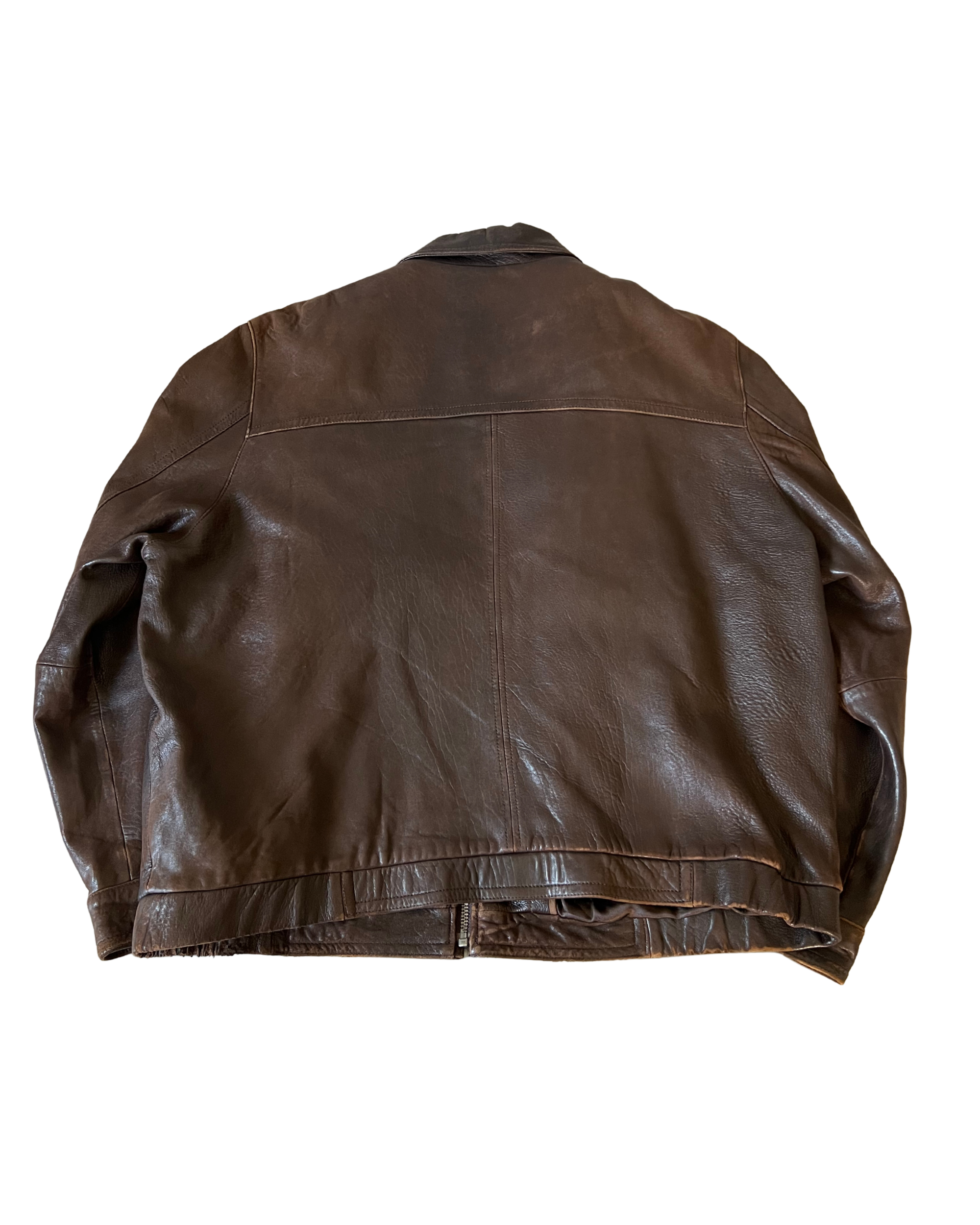 Bernardo Leather Bomber