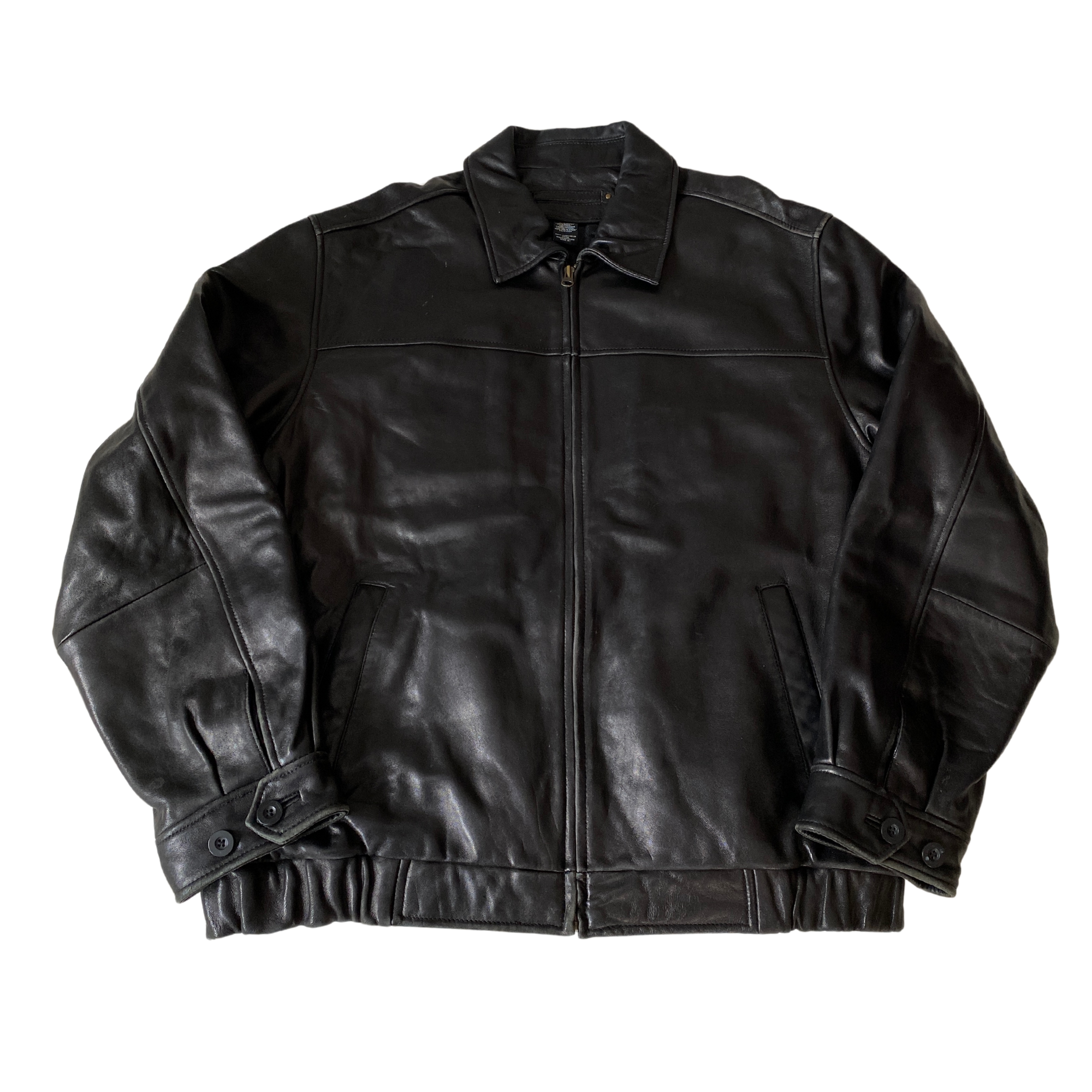 Covington Leather Bomber