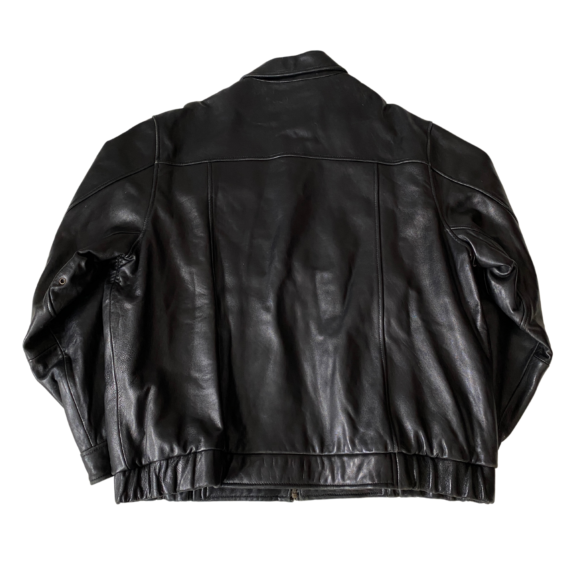 Covington Leather Bomber