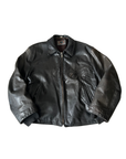 Leah Leather Bomber