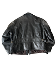 Leah Leather Bomber