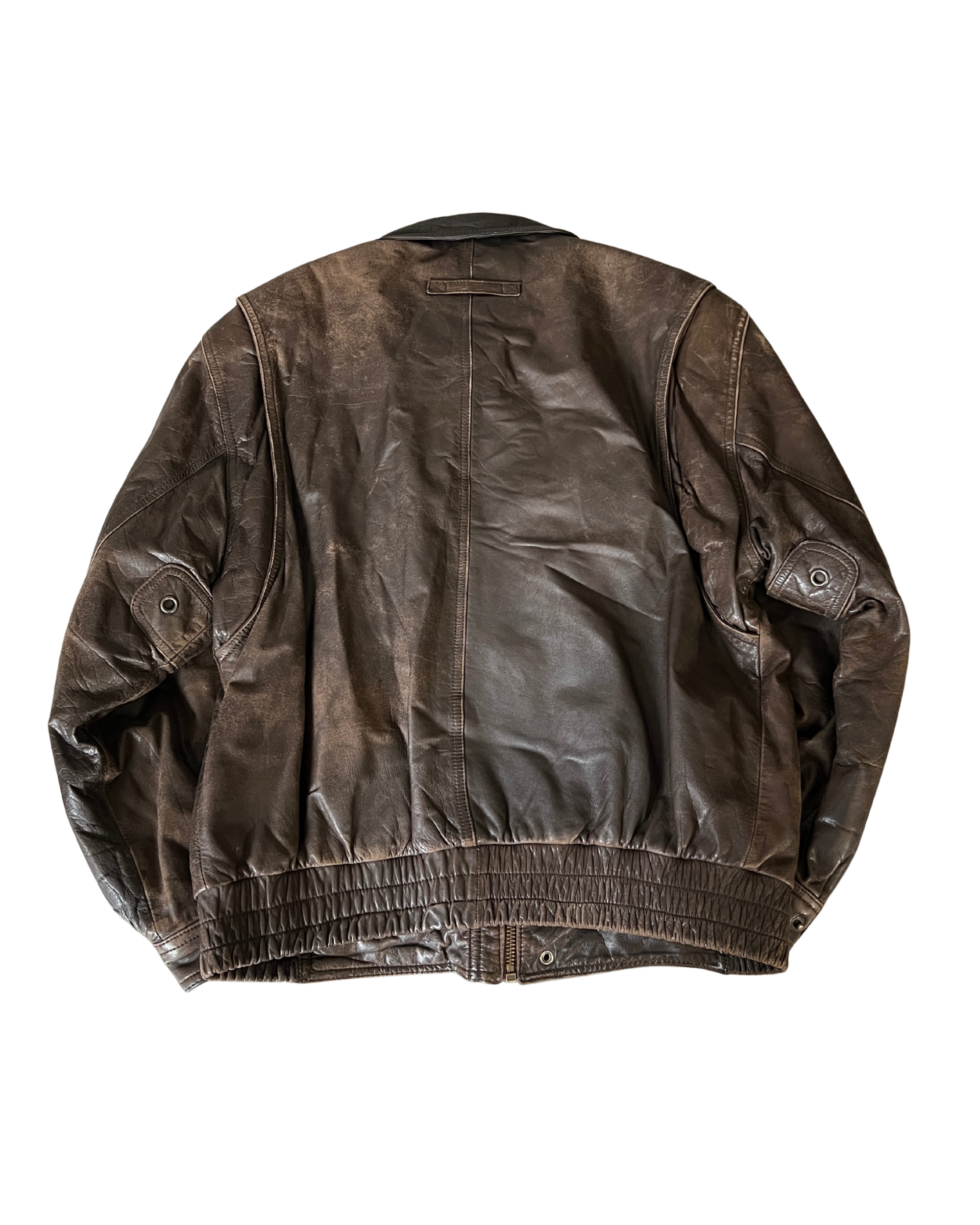 Remy Leather Bomber