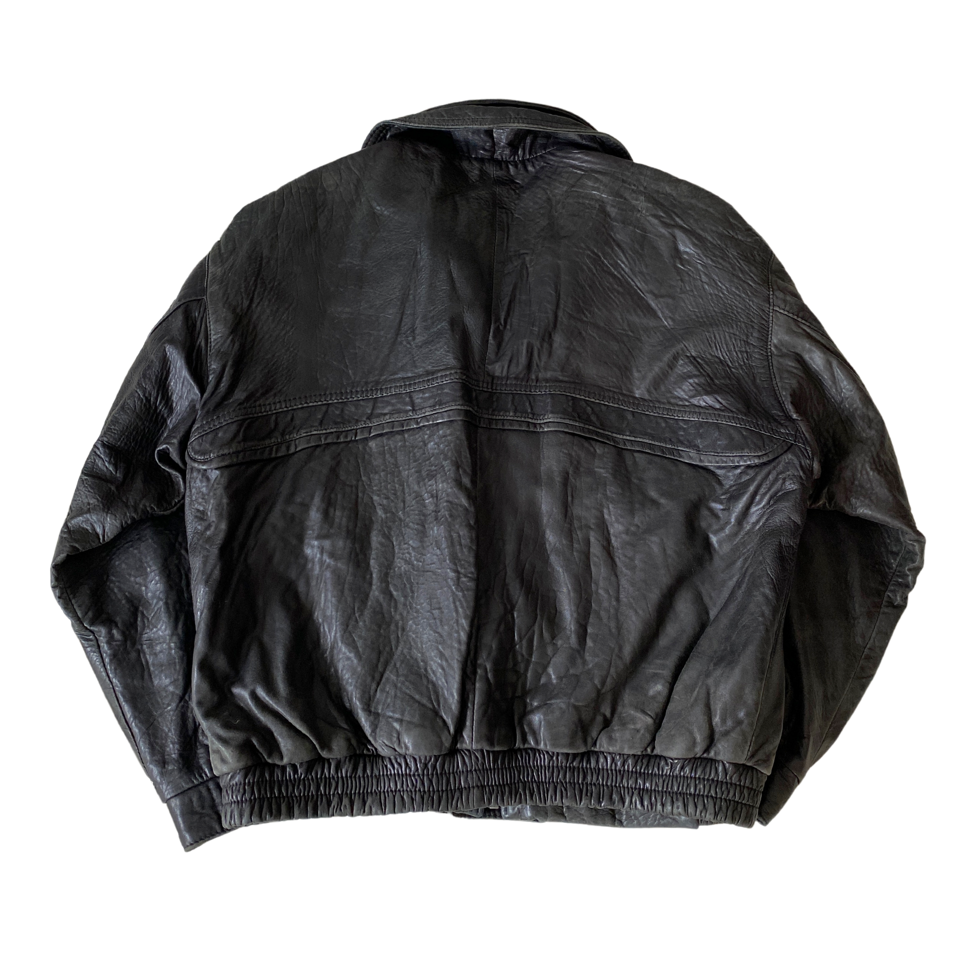 Hemingway Leather Bomber