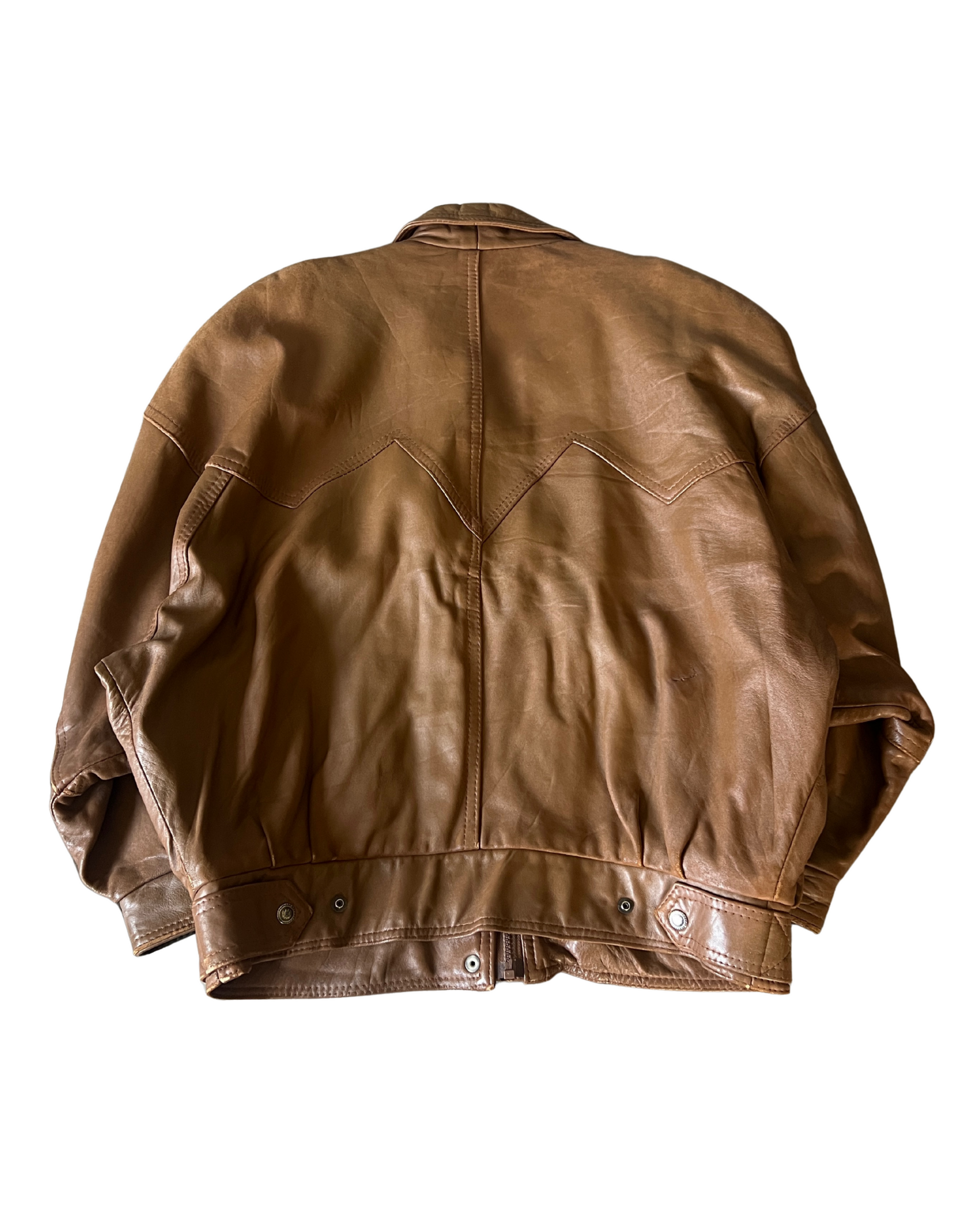 Capra Leather Bomber