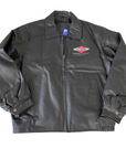 Polar Ridge Leather Bomber