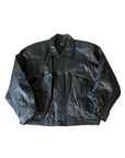 Riley Leather Bomber